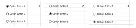 Selecting Option butons